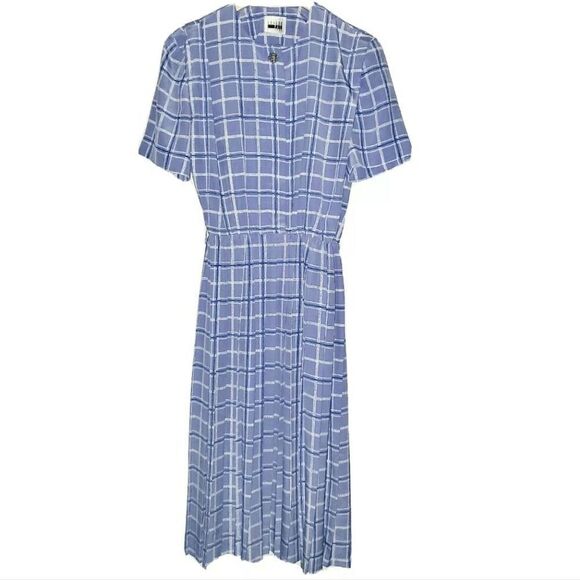 80's does 50's Vintage Midi Dress - Picture 1 of 9